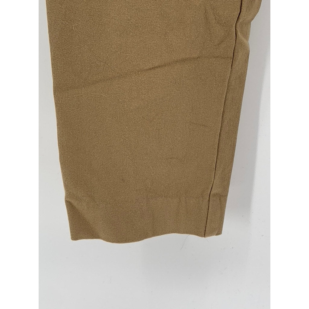 OLD NAVY Women's Tan Teakwood High-Rise Pixie Skinny Pants SZ 6