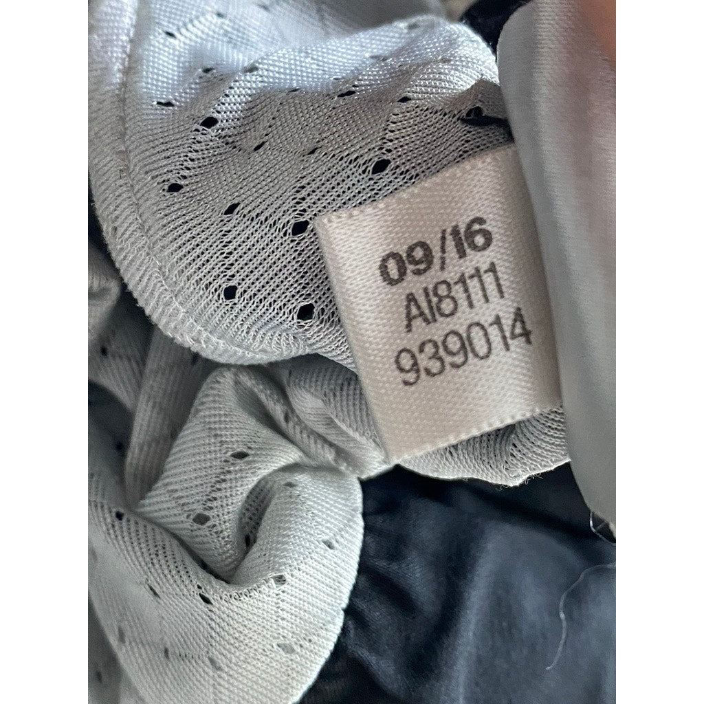 ADIDAS Women's Black M10 3-Stripe Running Shorts SZ S