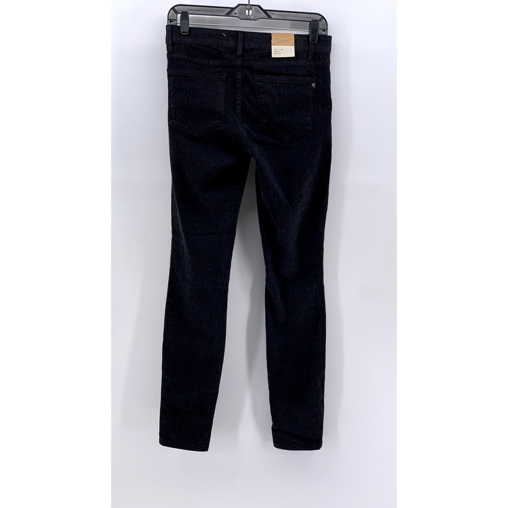 RACHEL RACHEL ROY Women's Black Novelty Skinny Jeans SZ 29