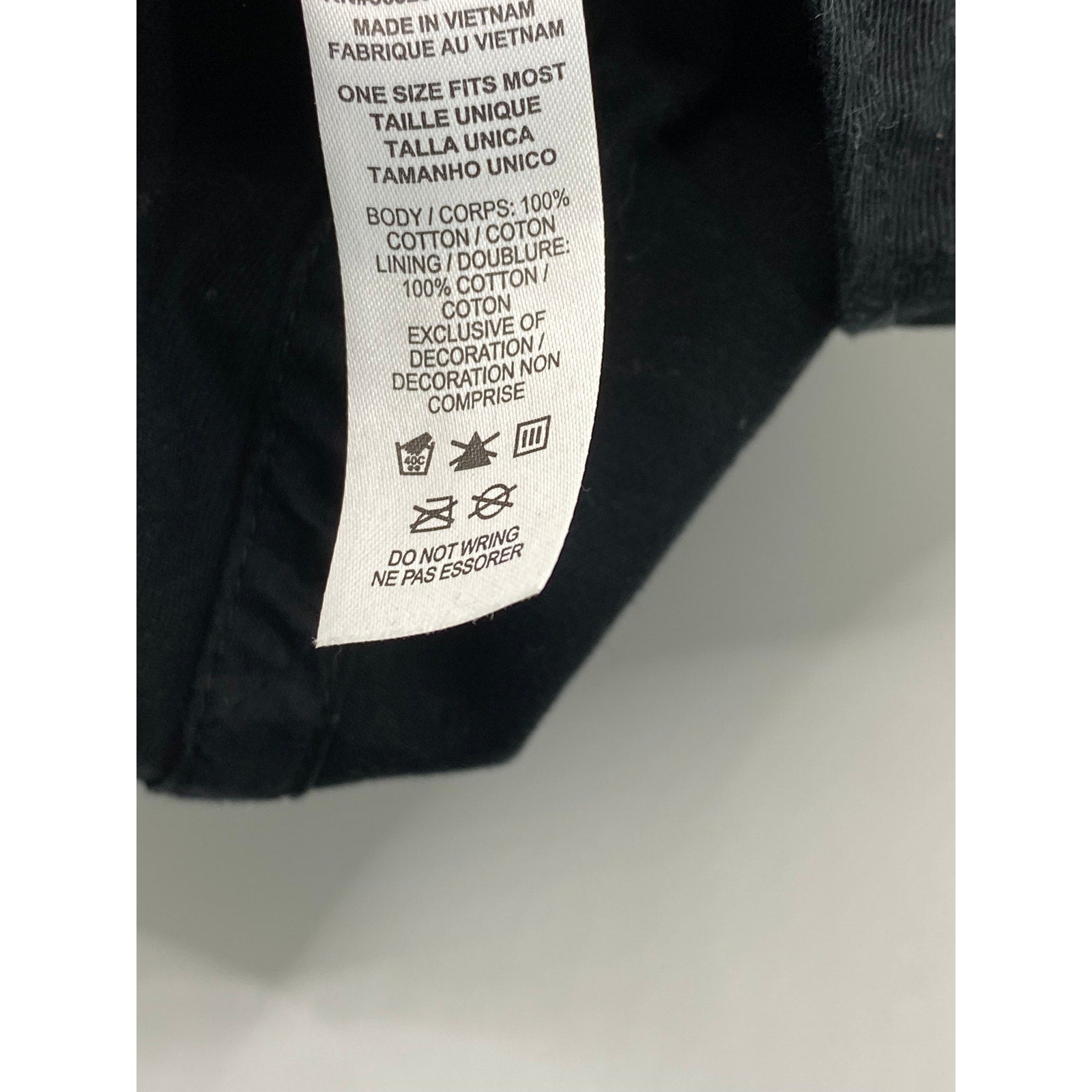 NIKE Unisex Adult Black-White Heritage 86 Embroidered Swoosh Baseball Hat SZ OS