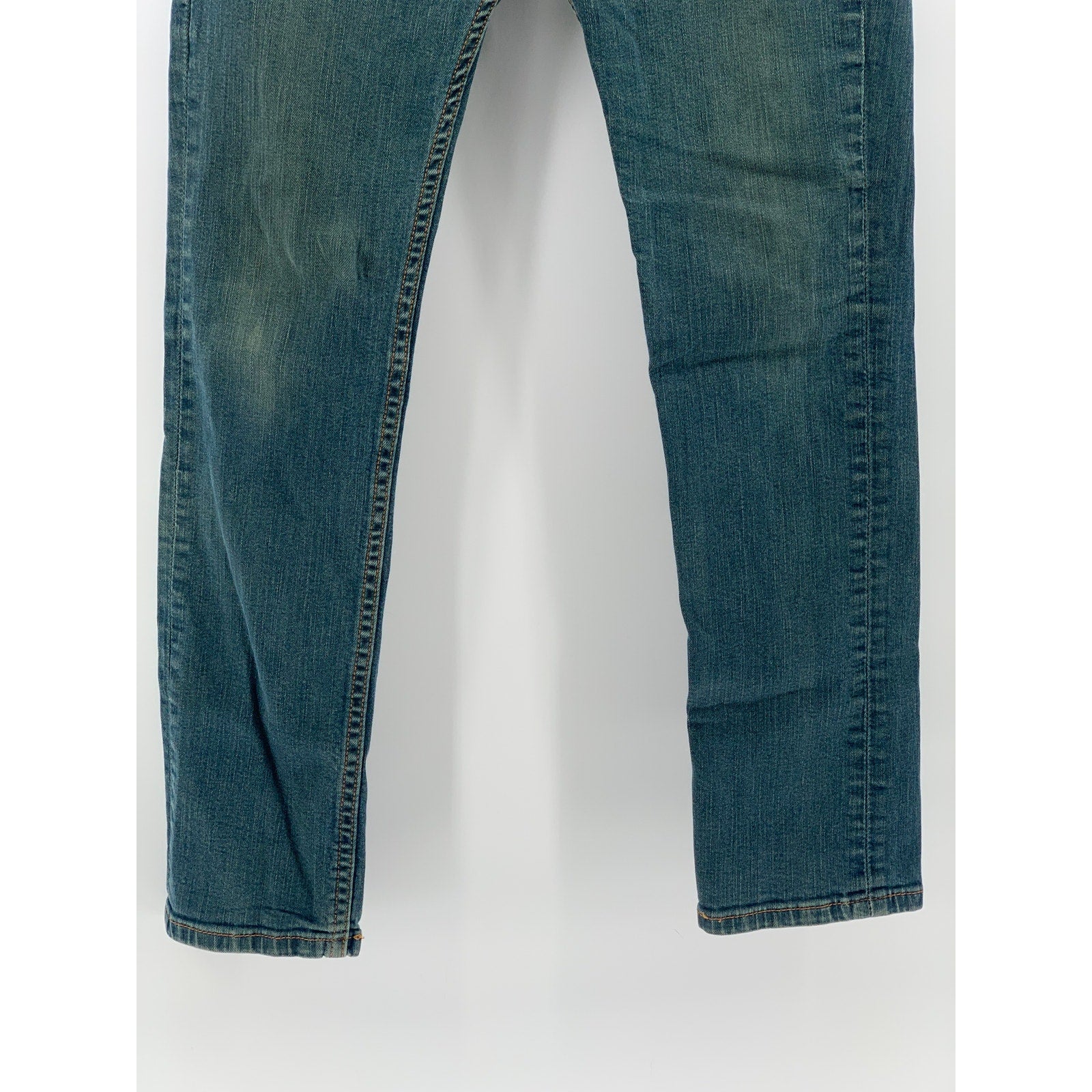 LEVI'S Men's Blue Denim 511 Regular-Fit Slim-Leg Five-Pocket Jeans SZ 31X30