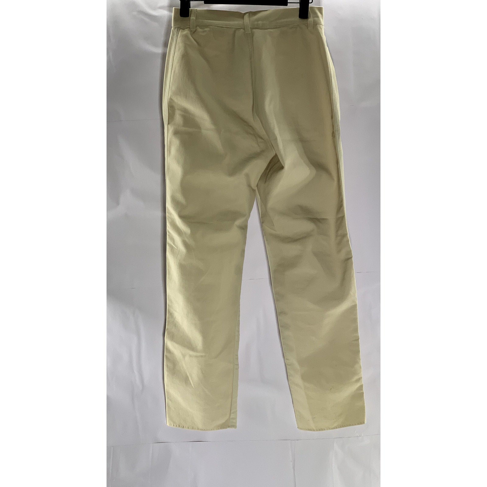TRANSIT PAR SUCH Women's Beige Slim-Leg Cotton-Blend Dress Pant SZ 3(M)