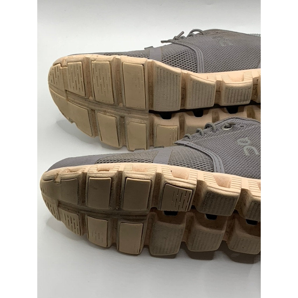 ON CLOUD Women's Gray Mesh Running Sneakers SZ 8