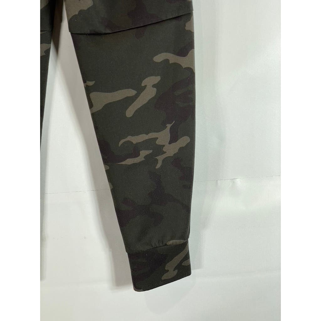 AMERICAN EAGLE OUTFITTERS Men's Green Camo Drawstring Pull-On Joggers SZ XS