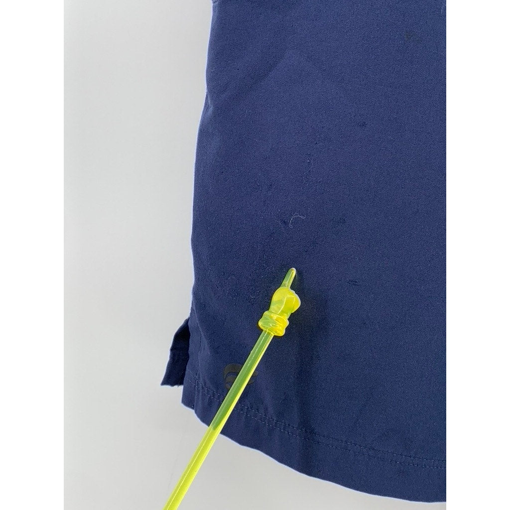 FABLETICS Men's Navy Blue Solid Pull-On Elastic Waist Active Shorts SZ S