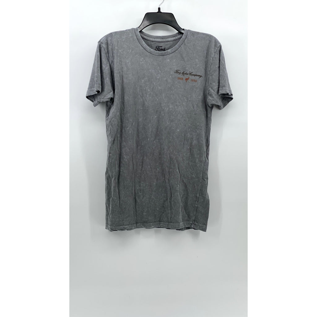 FORD Men's Darek Gray Crewneck Short Sleeve Bronco Truck Graphic T-Shirt SZ S