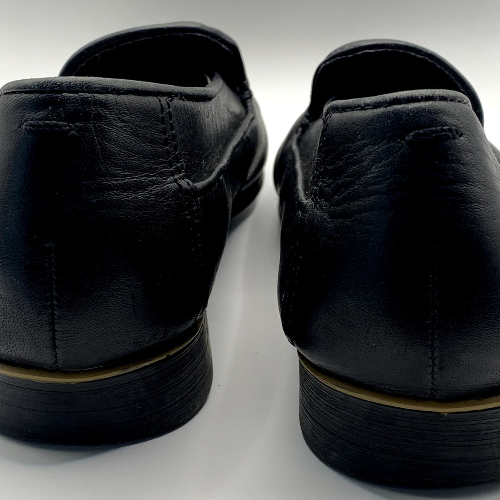 CHELSEA CREW Black Label Women's Black Round-Toe slip-On Shoes SZ 6