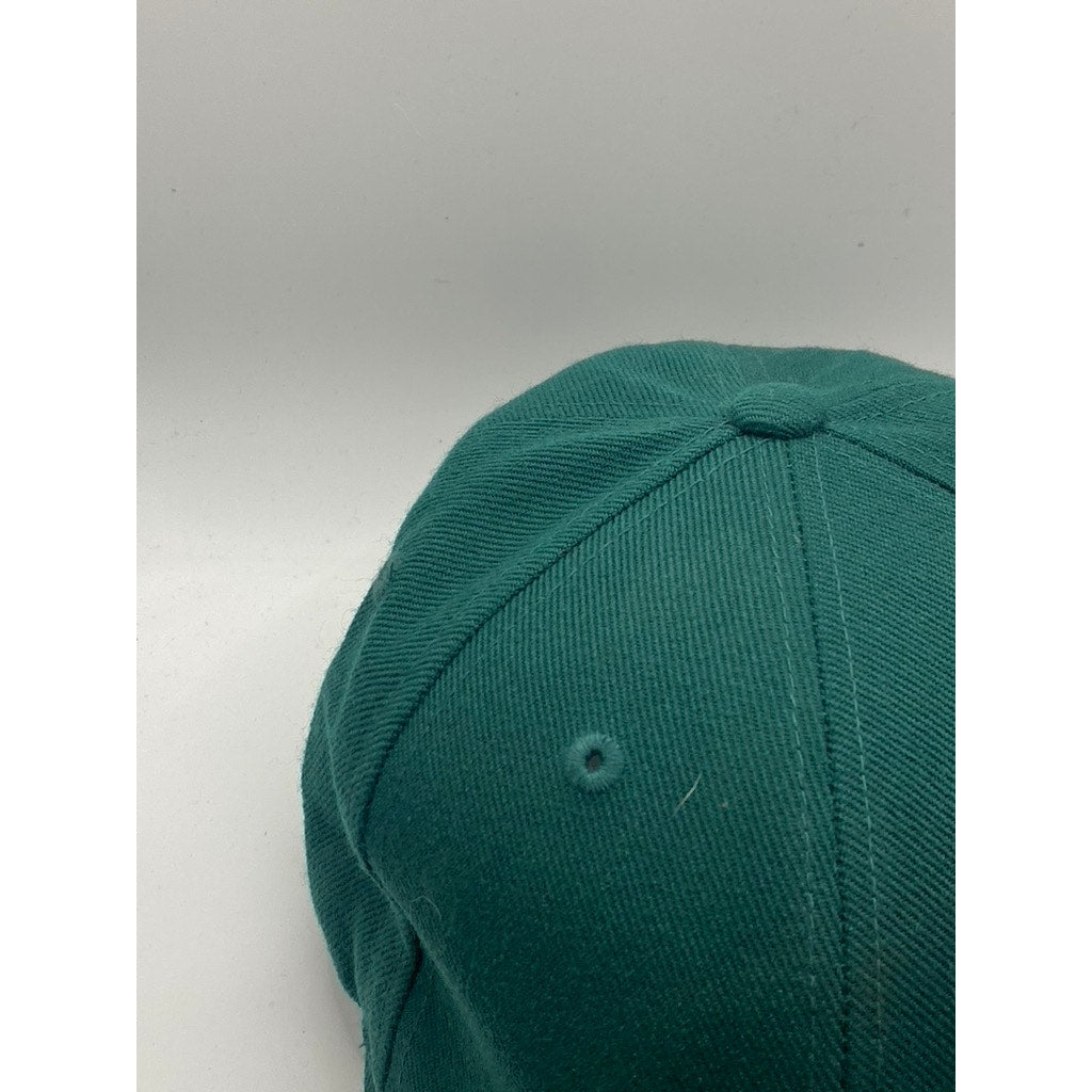 UNBRANDED Unisex Adult Forest Green Solid Casual Baseball Cap SZ OS