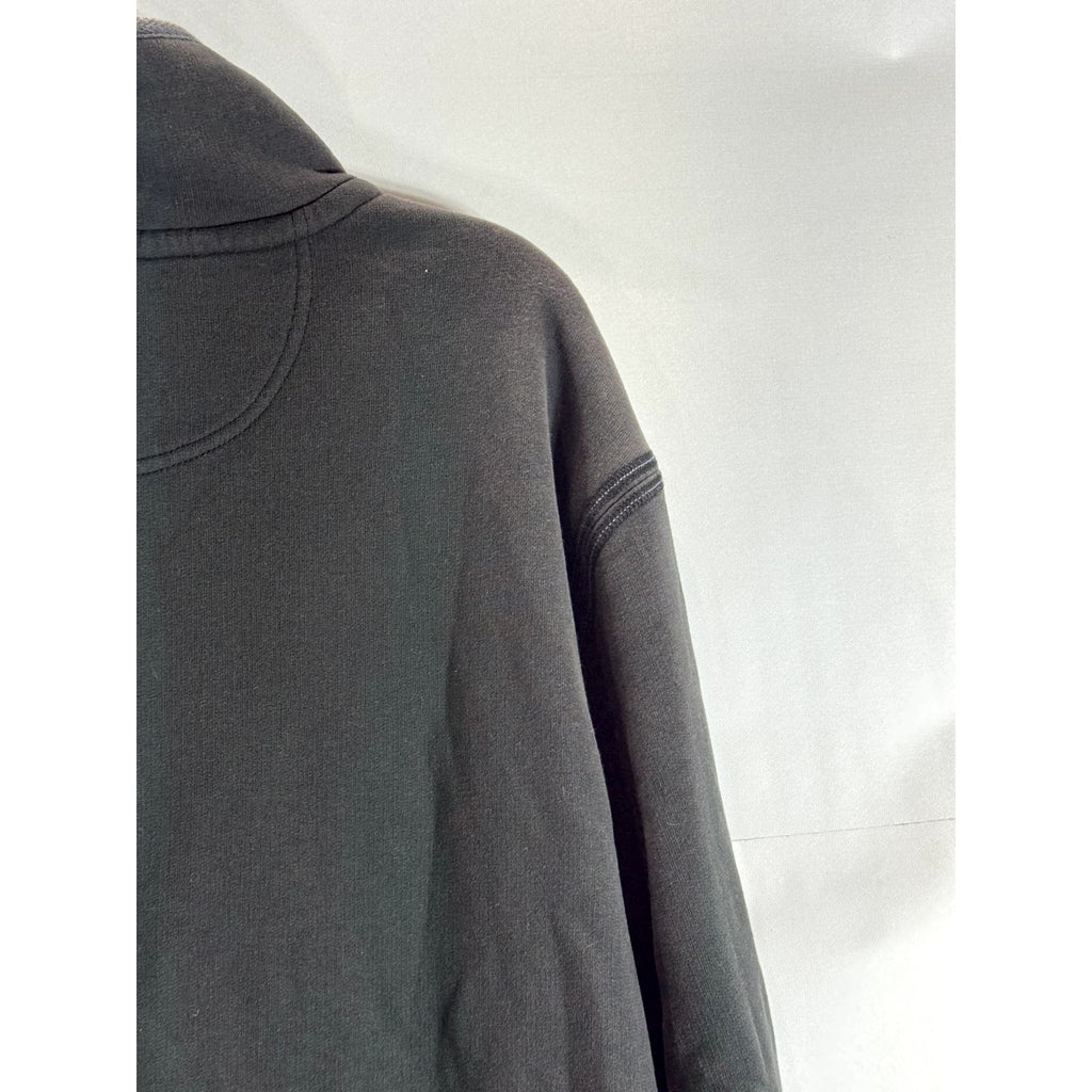 TOMMY BAHAMA Women's Black Henley Pullover Thumbhole Sweater SZ XL