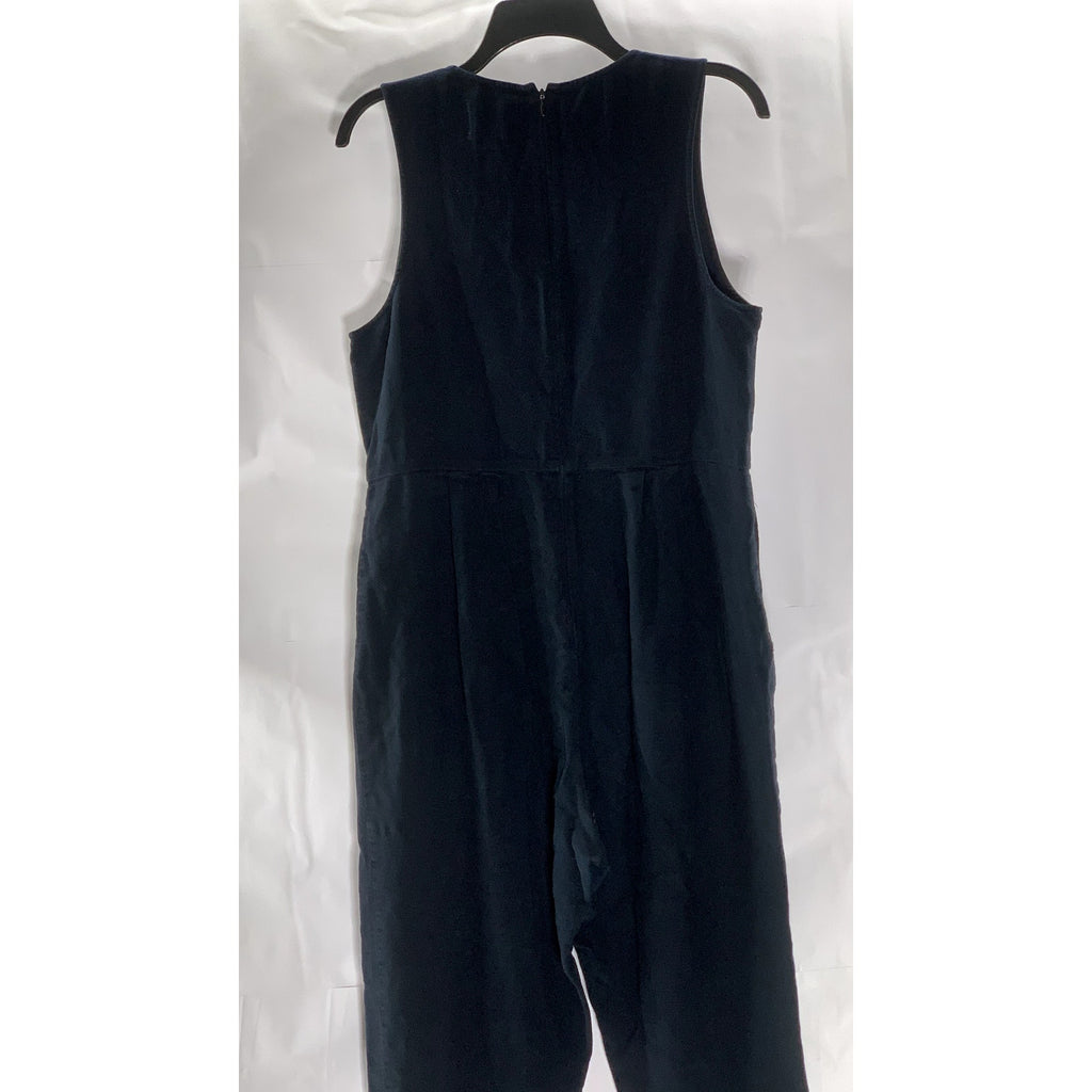 STEVEN ALAN Women's Black Solid Scoop-Neck Sleeveless Jumpsuit SZ S