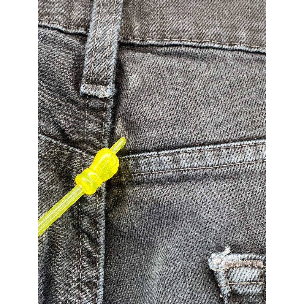 LEVI'S Men's Solid Black 511 Denim Slim-Fit Five-Pocket Jean SZ 33X32