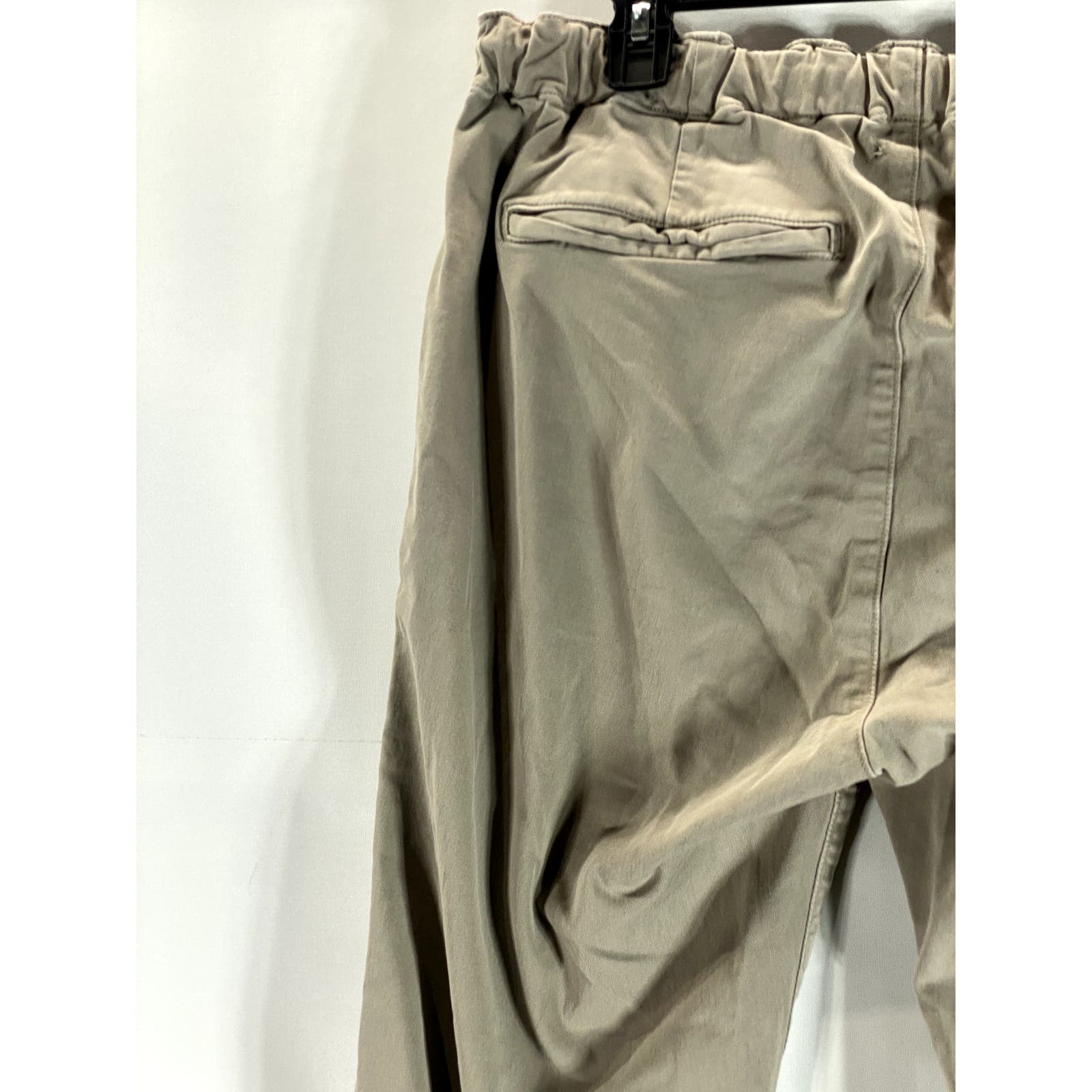 AG ADRIANO GOLDSCHMEID Women's Beige Caden Elastic Waistband Jogger Jeans SZ 33R