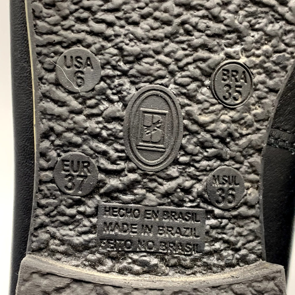 CHELSEA CREW Black Label Women's Black Round-Toe slip-On Shoes SZ 6