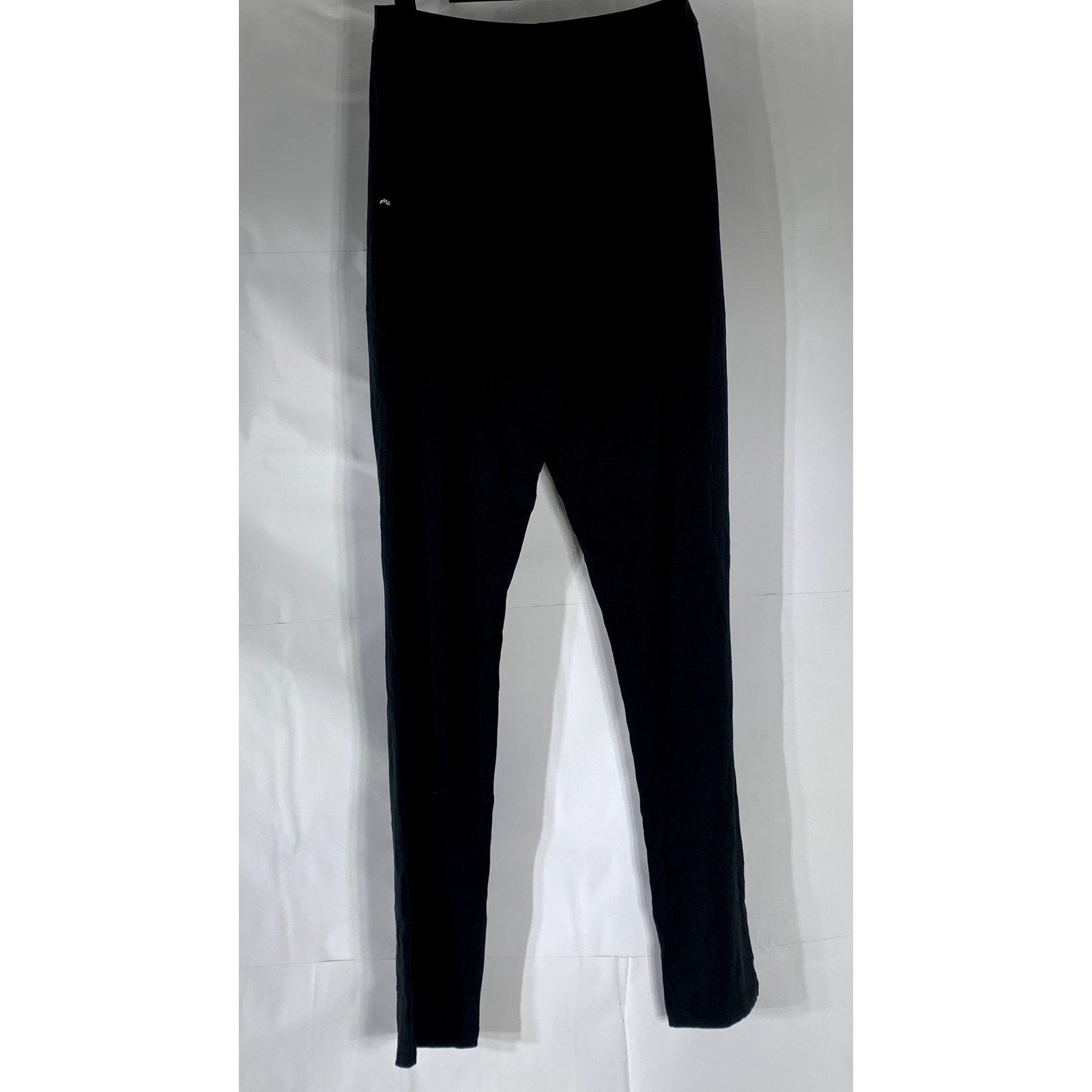 ME UNDIES Women’s Solid Black Elastic Waist Pull-On Layer Leggings SZ M