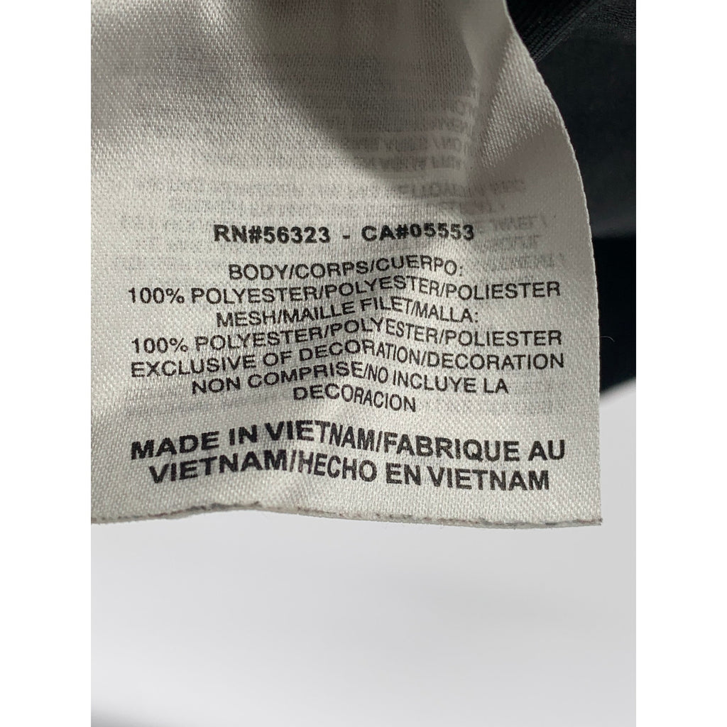 NIKE Men's Black-White Dri-Fit Charleston Football Zip-Up Track Jacket SZ L