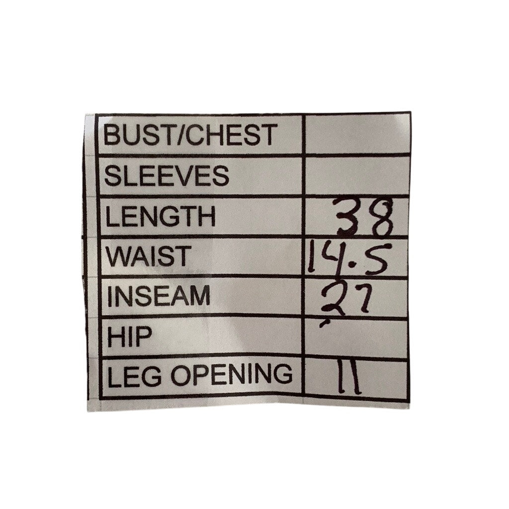 UNBRANDED Women's Brown-Black Printed Elastic-Waist Relaxed Fit Pant SZ M