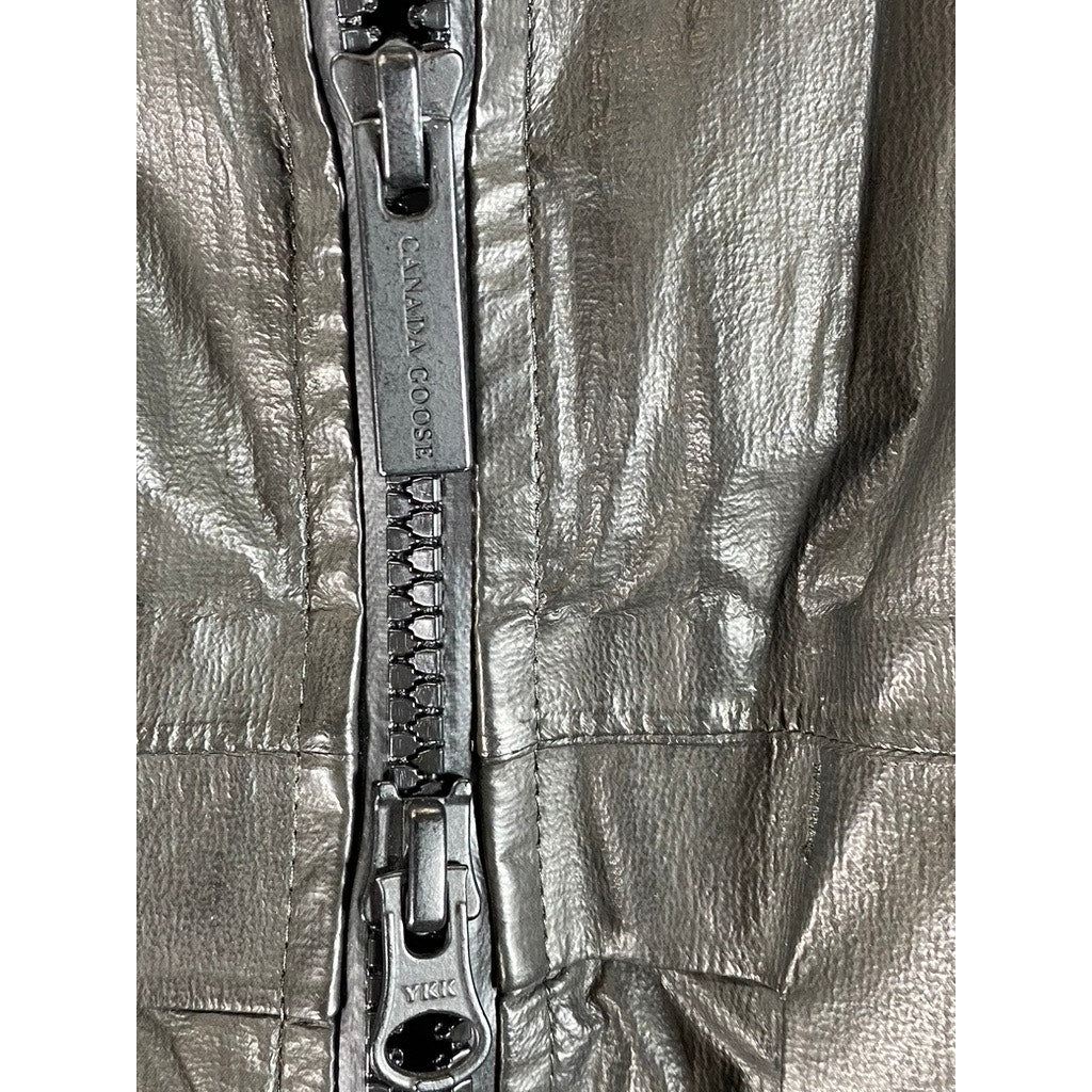 CANADA GOOSE Women's Black Earth Waterproof Nomad Lightweight Rain Jacket SZ S