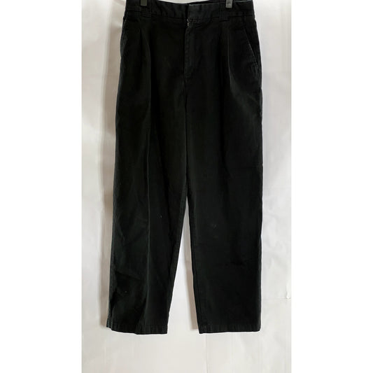 CARHARTT WIP Women's Black Solid W' Tristin Relaxed-Fit Tapered-Leg Pant SZ 31