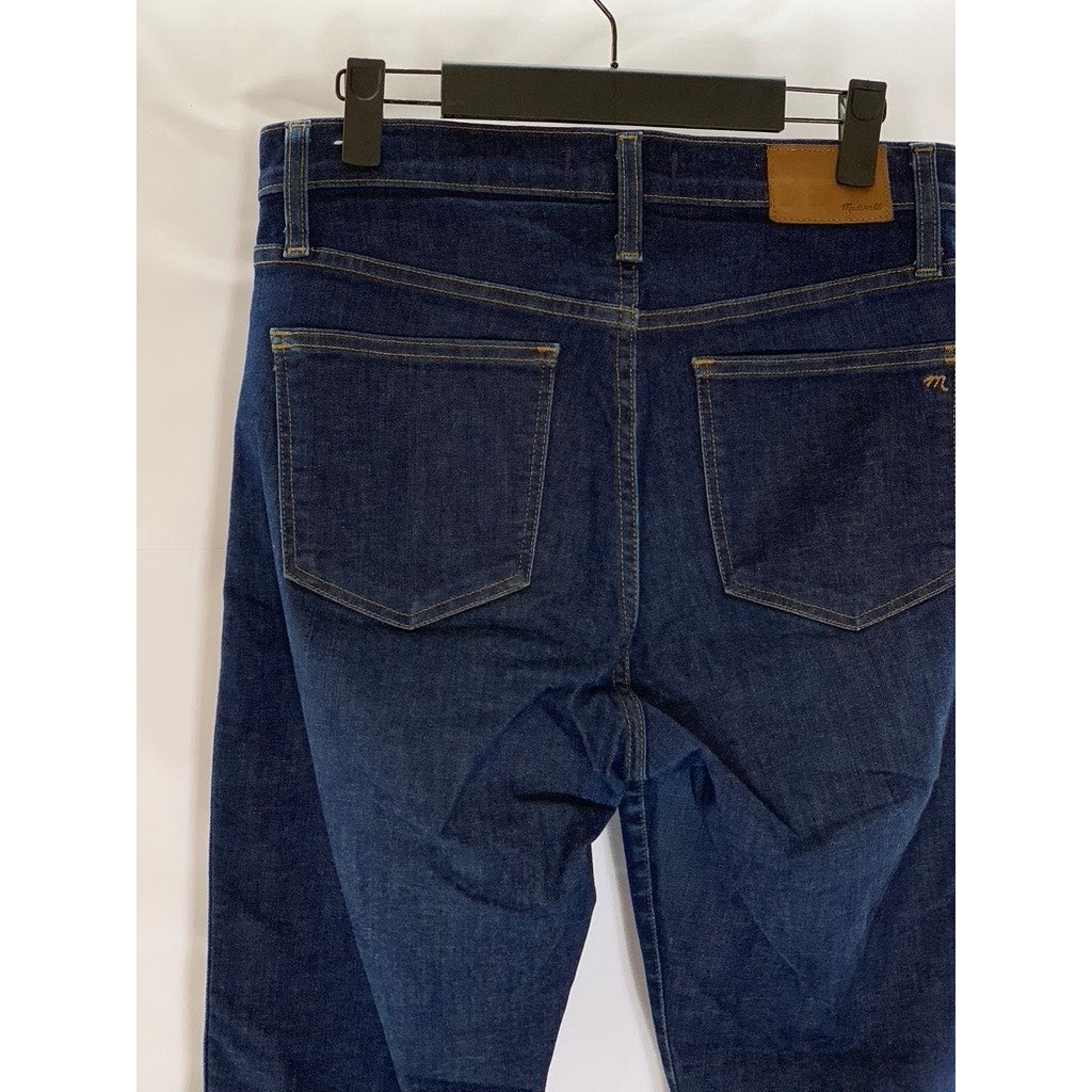 MADEWELL Women's Dark Navy 10" High-Rise Skinny Denim Five-Pocket Jean SZ 28