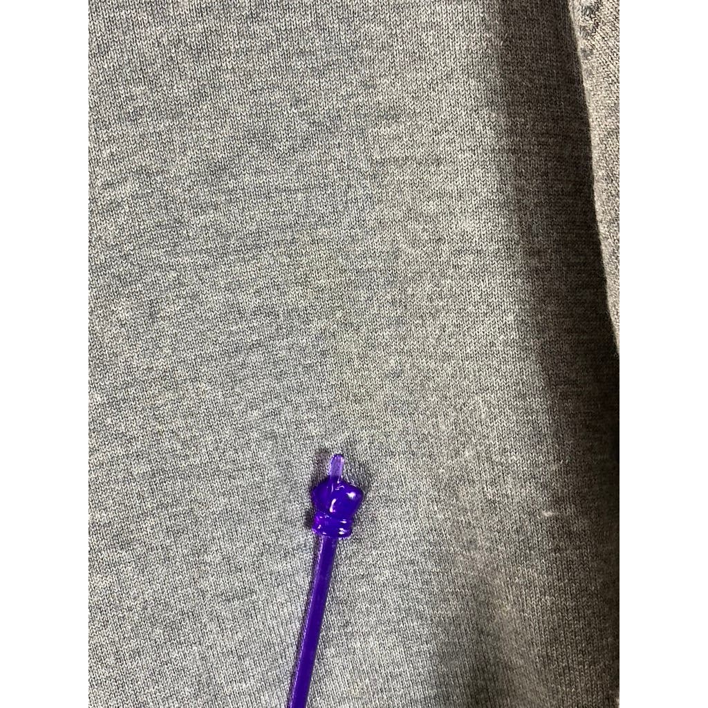 BROOK BROTHERS Men's Gray Crewneck Merino Wool-Blend Pullover Sweater SZ XL