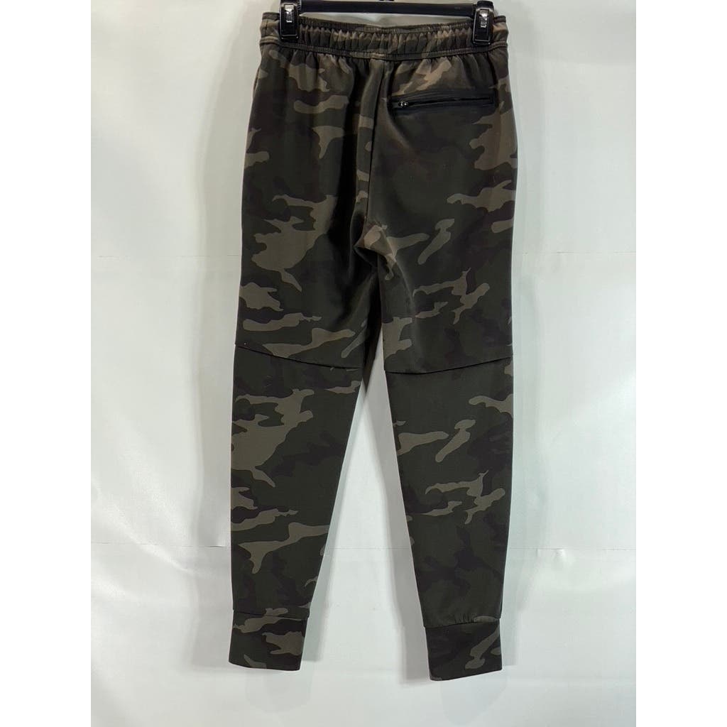 AMERICAN EAGLE OUTFITTERS Men's Green Camo Drawstring Pull-On Joggers SZ XS