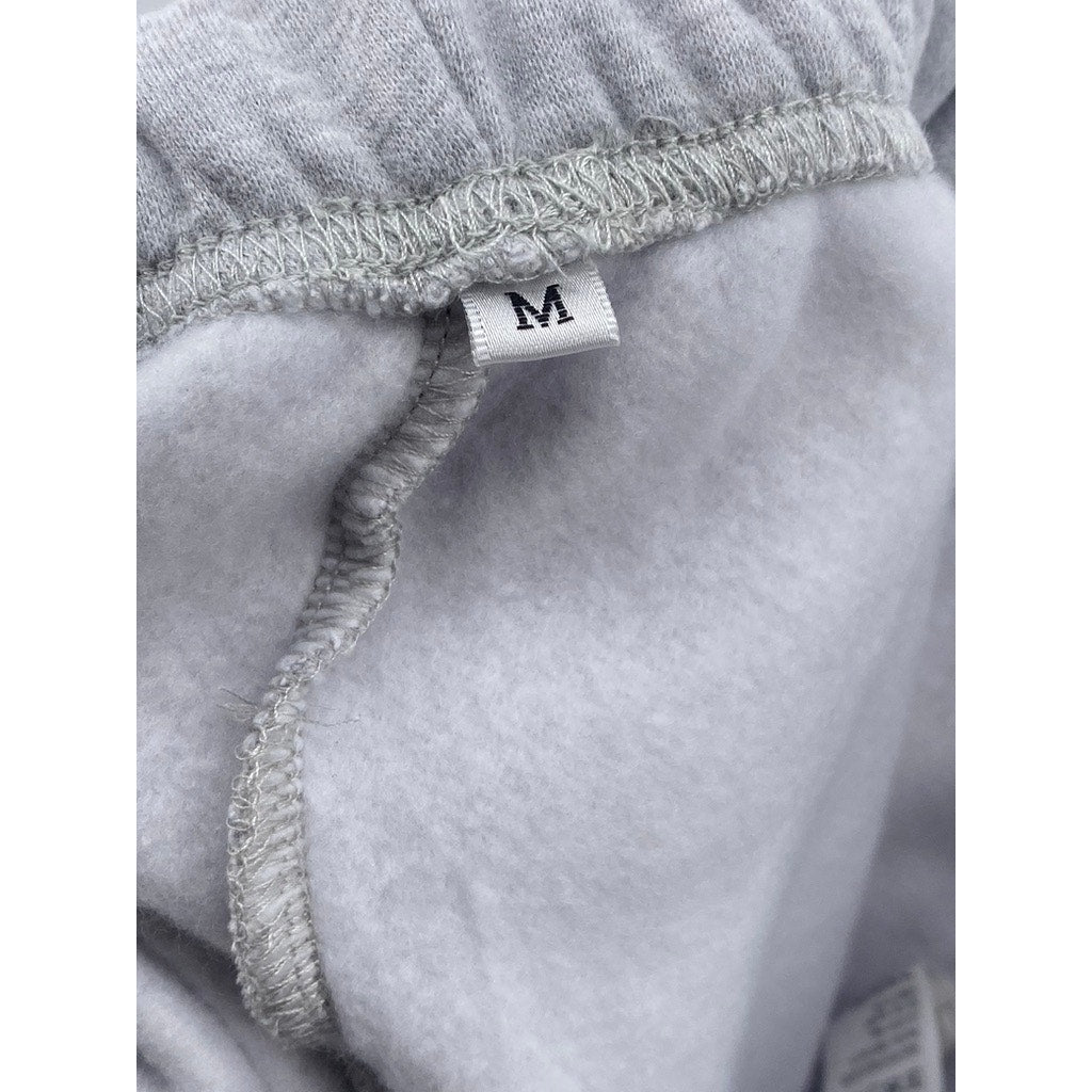 UNBRANDED Women's Light Gray Pull-On Fleece-Lined Casual Sweatpants SZ M