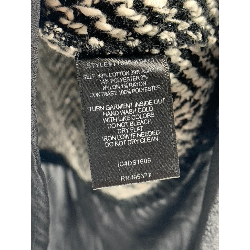 SANCTUARY Women's Black Knit Layered Sleeveless Top SZ S