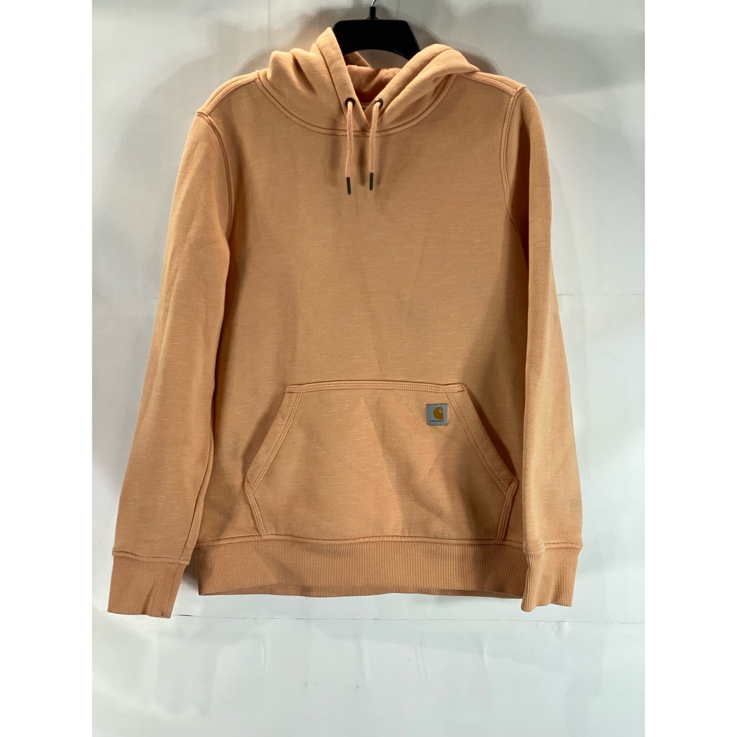 CARHARTT Women's Peach Solid Relaxed-Fit Midweight Pullover Hoodie SZ M