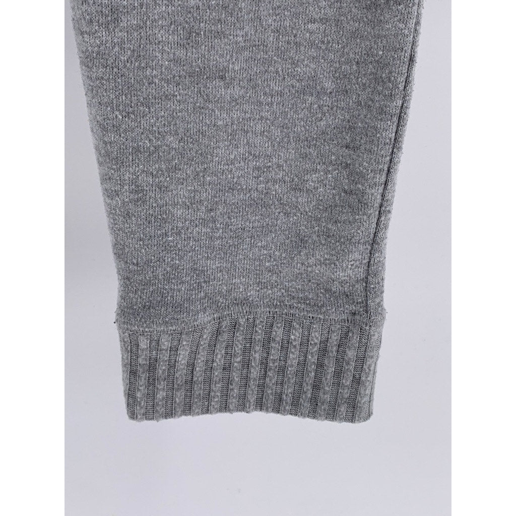 YUMMIE By Heather Thomson Women's Light Gray Pocketless Casual Leggings SZ M
