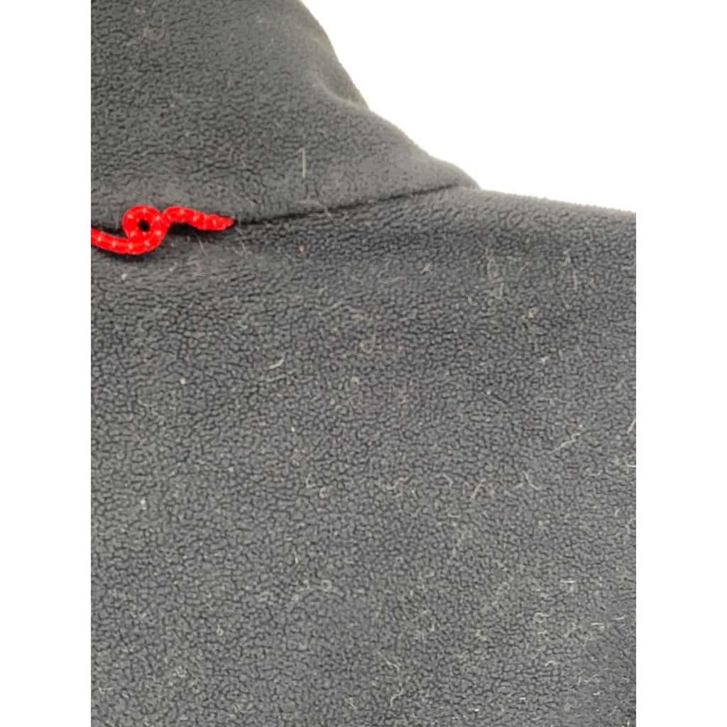 L.L. BEAN Men’s Vintage 90's Black Fleece Long Sleeve Zip-Up Sweater SZ L