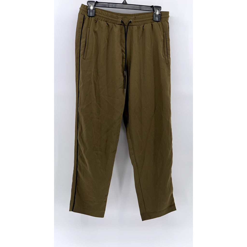 SILENCE + NOISE Women's Olive Green Slim Leg Pants SZ S