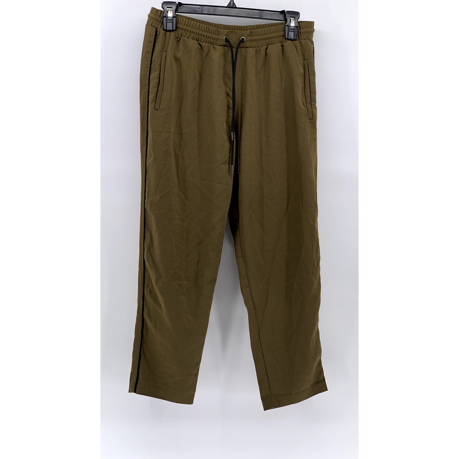 SILENCE + NOISE Women's Olive Green Slim Leg Pants SZ S