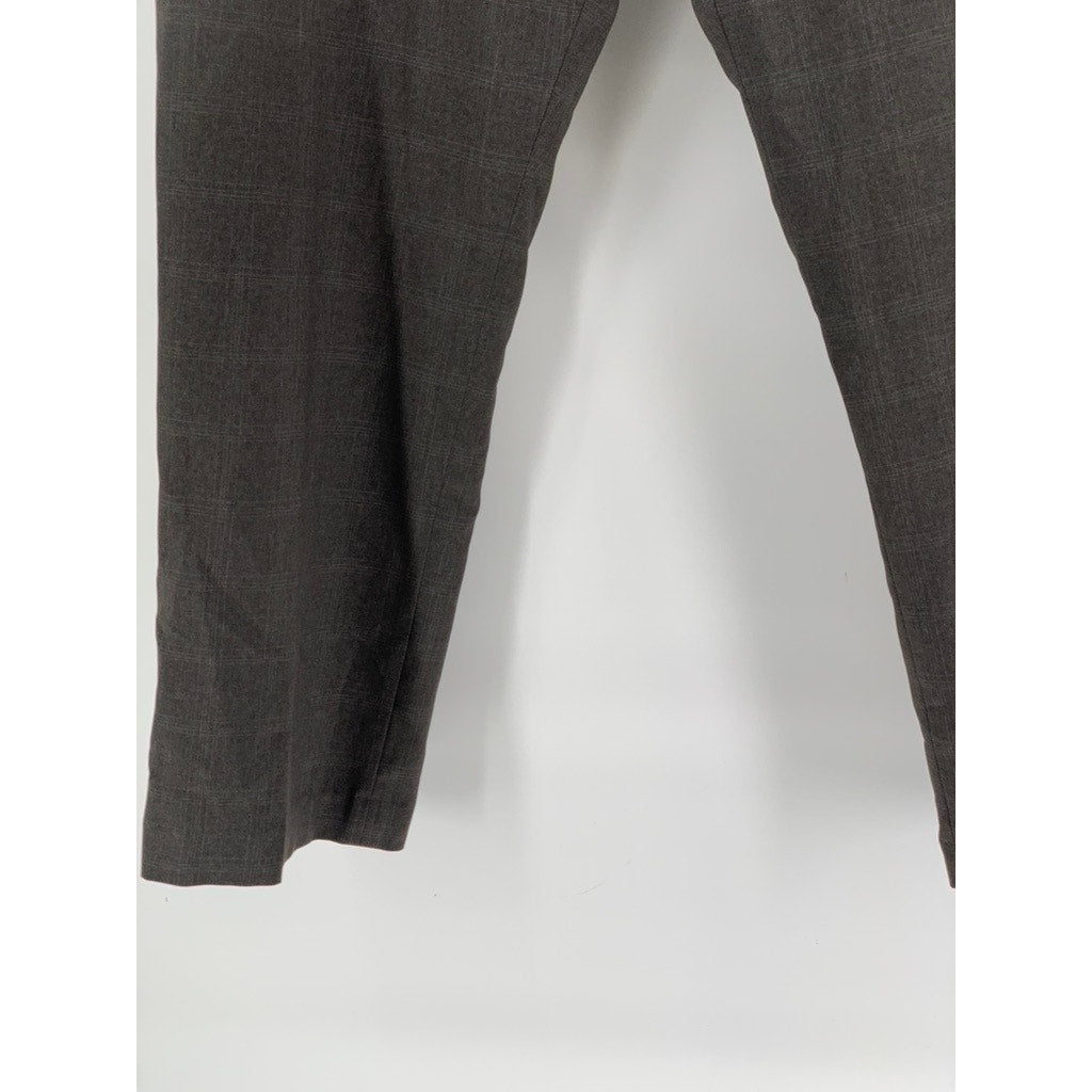 PERRY ELLIS PORTFOLIO Men's Charcoal Slim-Fit Pants SZ 40X30