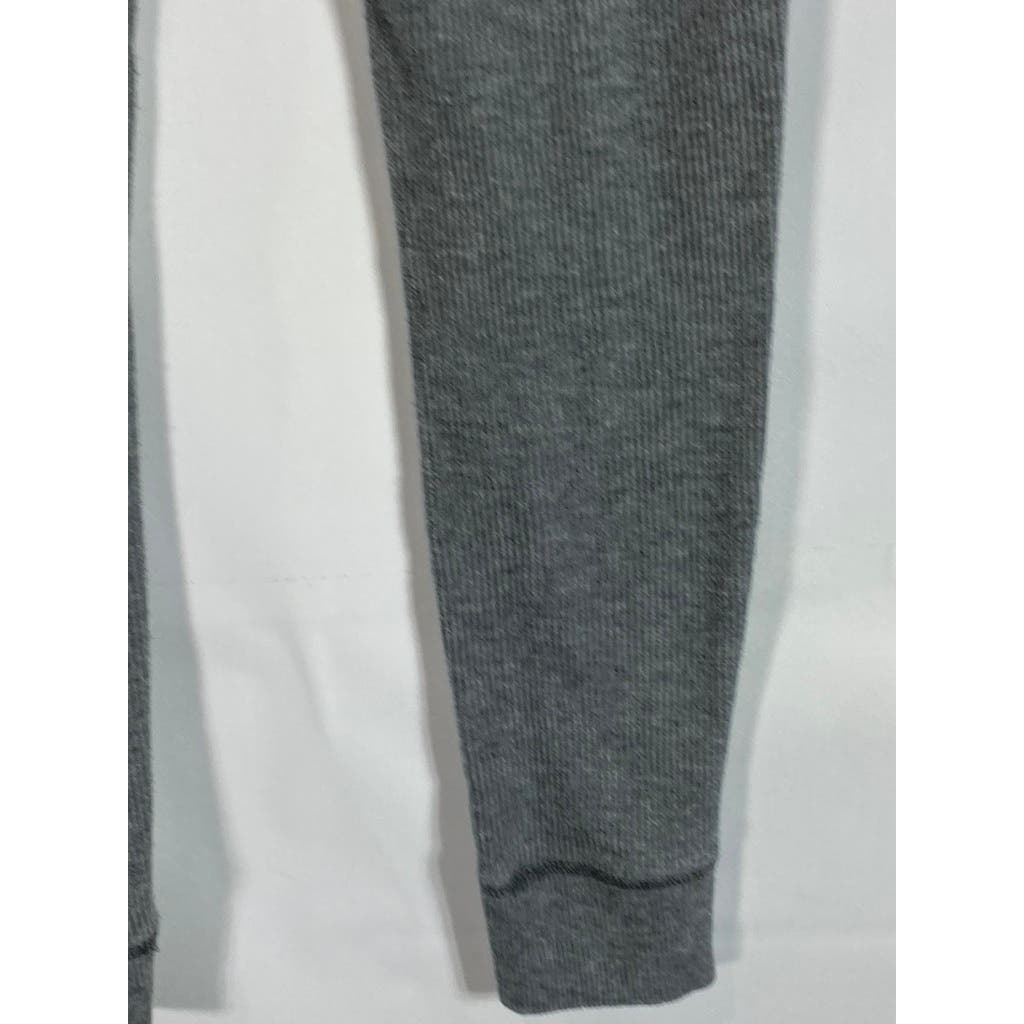 KOOLABURRA BY UGG Women's Gray Ribbed Drawstring Pull-On Jogger Pants SZ S