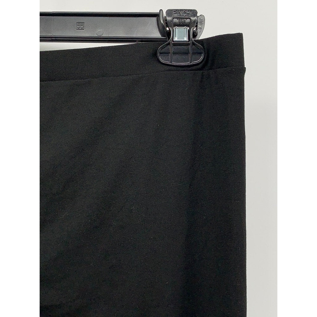 32 DEGREES HEAT Women's Black Solid Pocketless Leggings SZ XL
