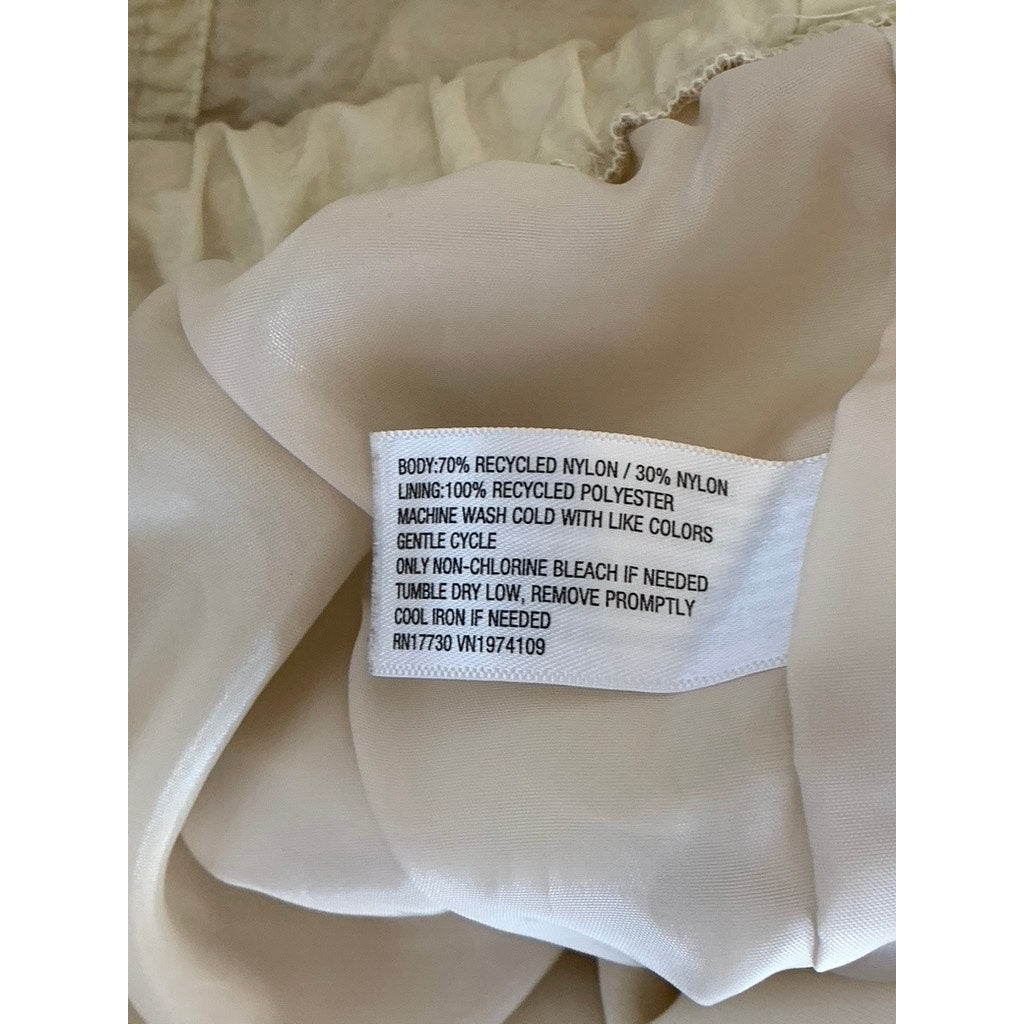 WILD FABLE Women's Tan Elasticized Drawstring Hem Pull-On Pants SZ M