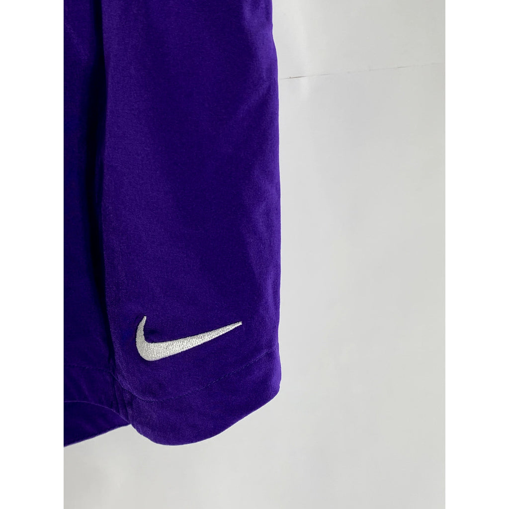 NIKE Women's Purple/White Dri-Fit Elasticized Waist Woven Venom Short SZ XS