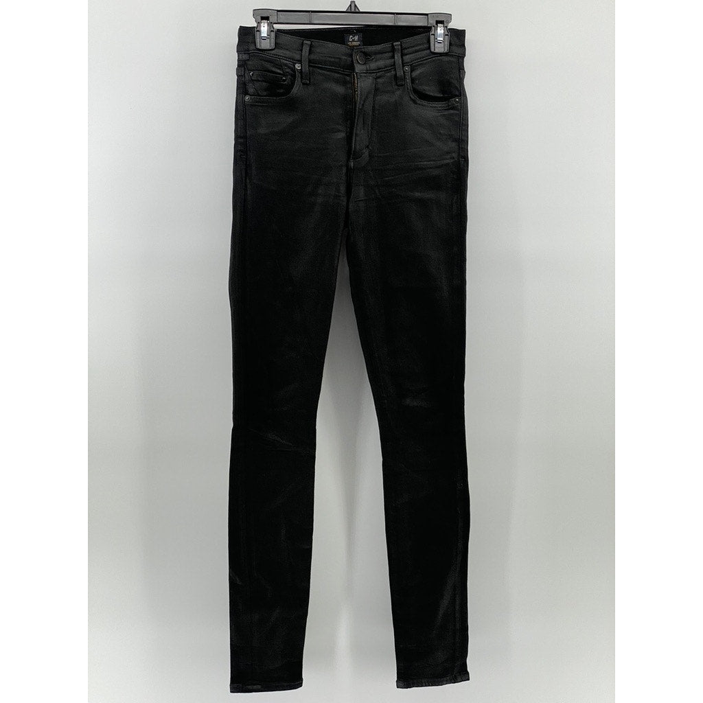 CITIZENS OF HUMANITY Women's Black Rocket High-Rise Skinny Jean SZ 27