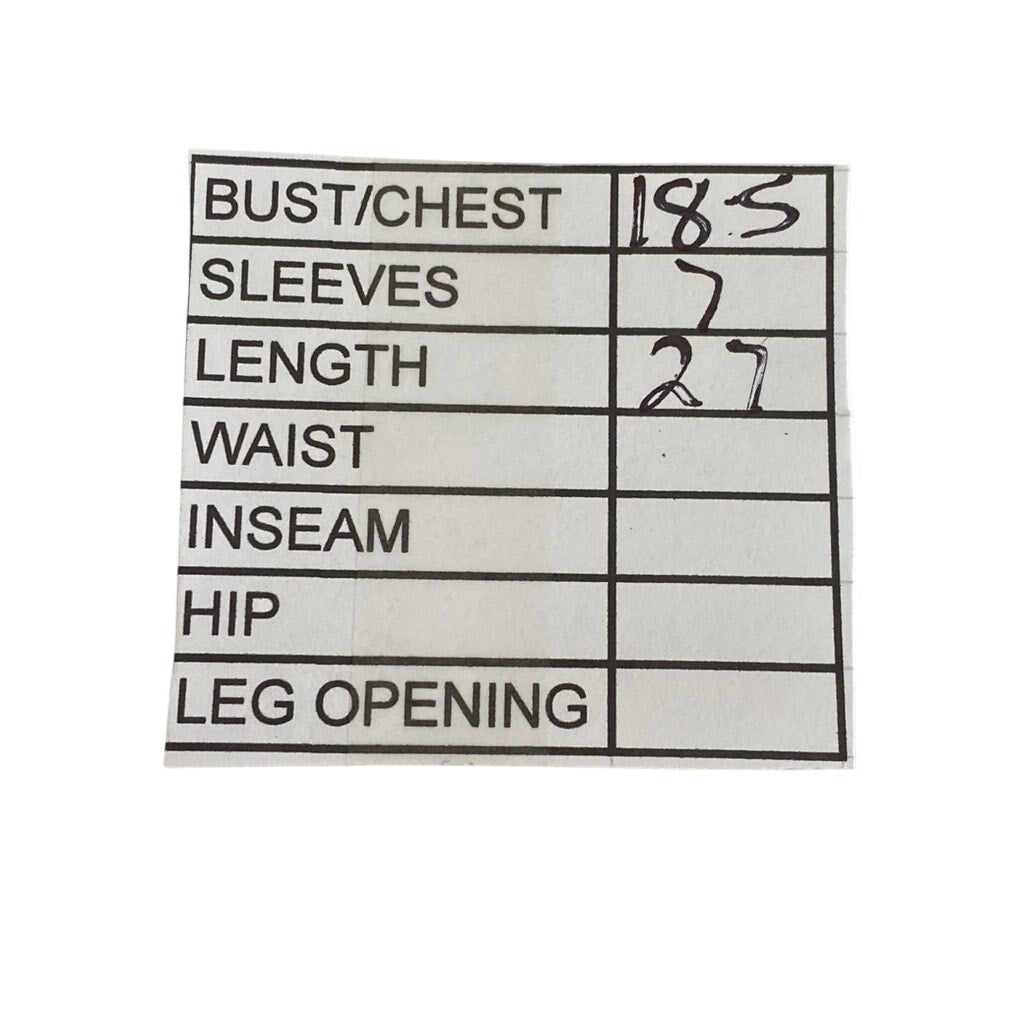 BAY ISLAND SPORTSWEAR Men's Black-Blue Circle Crewneck Short Sleeve T-Shirt SZ M