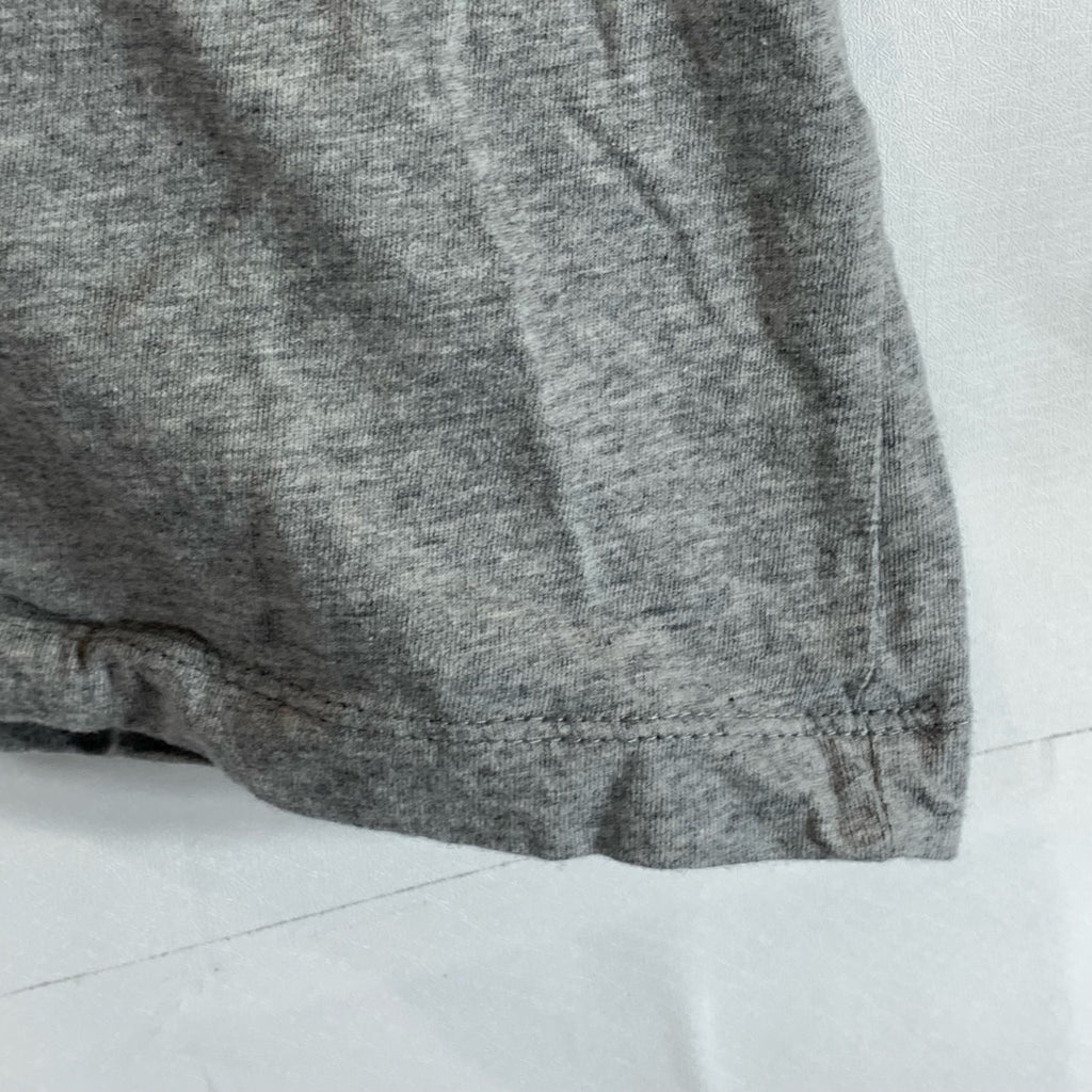 NIKE Sportswear Men's Gray/Black Just Do It Crewneck Short Sleeve T-Shirt SZ L