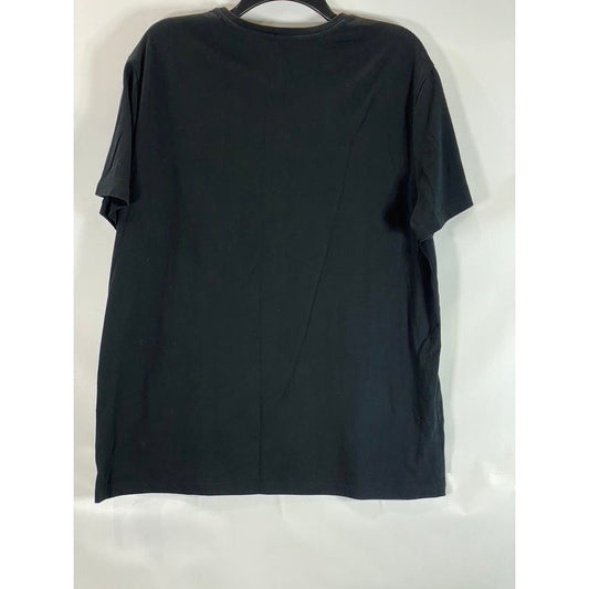 GOODFELLOW & CO Men's Black Crewneck Standard-Fit Lyndale T-Shirt SZ XL