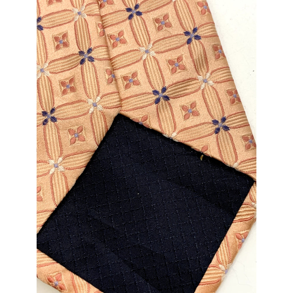 CLUB ROOM Men's Vintage Silk Floral Beige Regular Tie OS