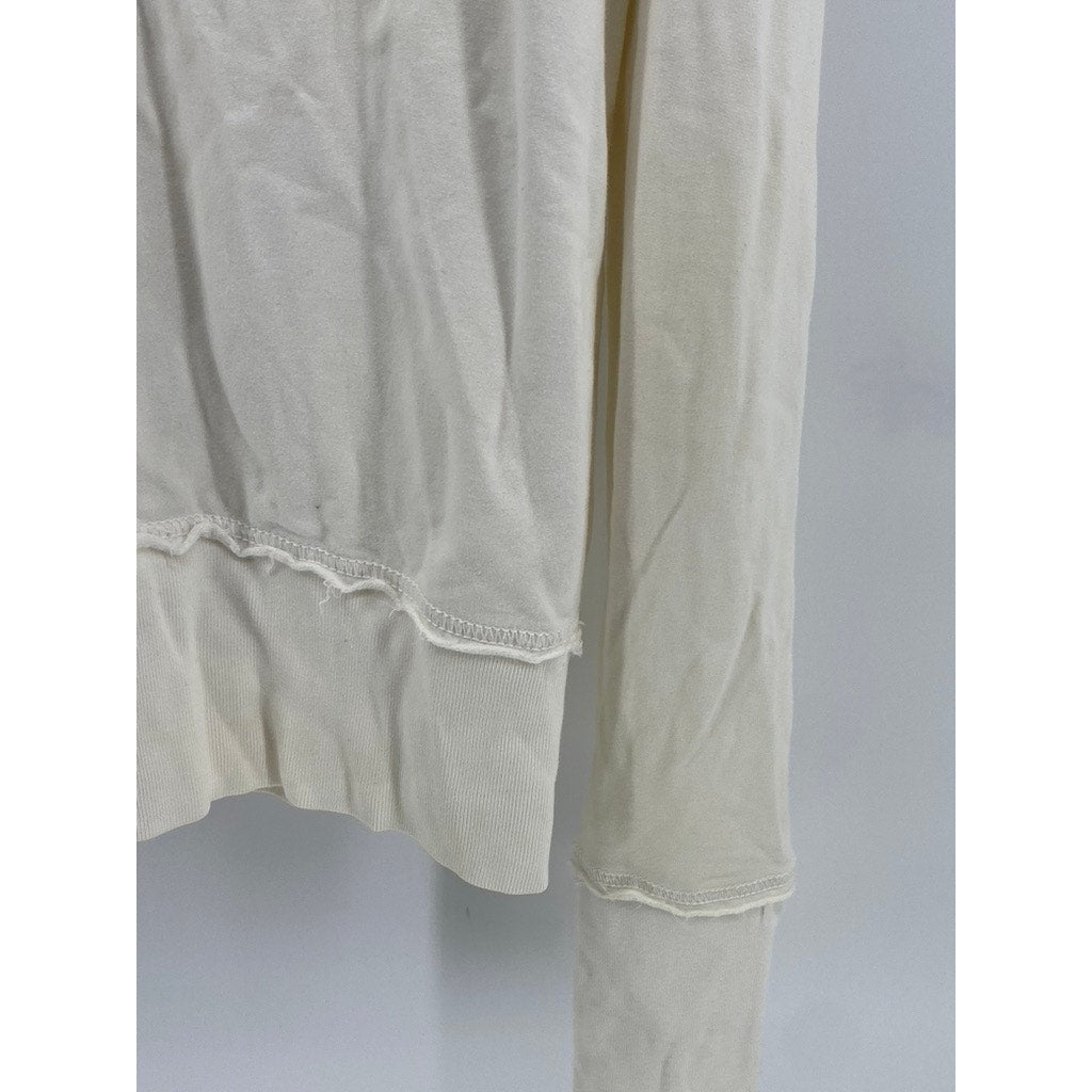 POLO JEANS COMPANY Women's Flag Logo Hooded Zip-Up Sweater SZ XL