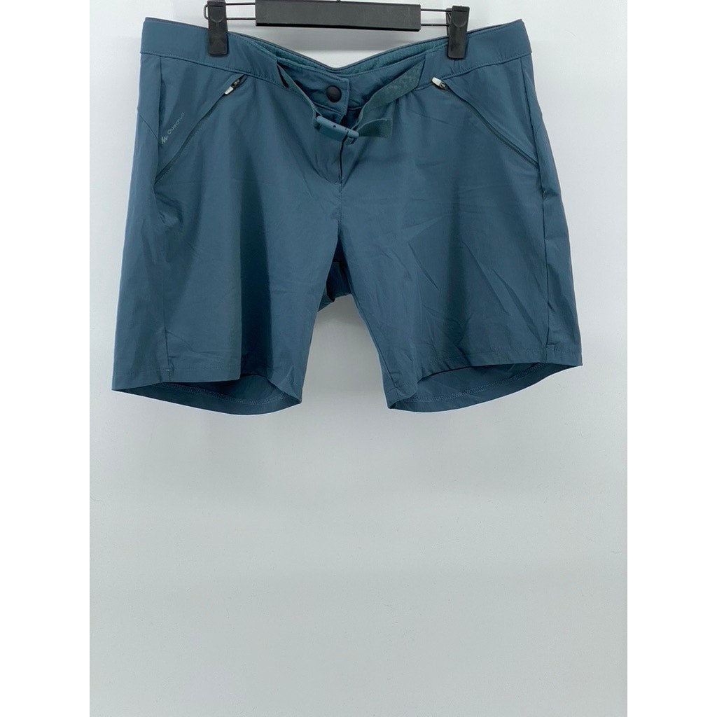 UNBRANDED Men's Blue Buckle Lightweight Mesh Shorts SZ 36