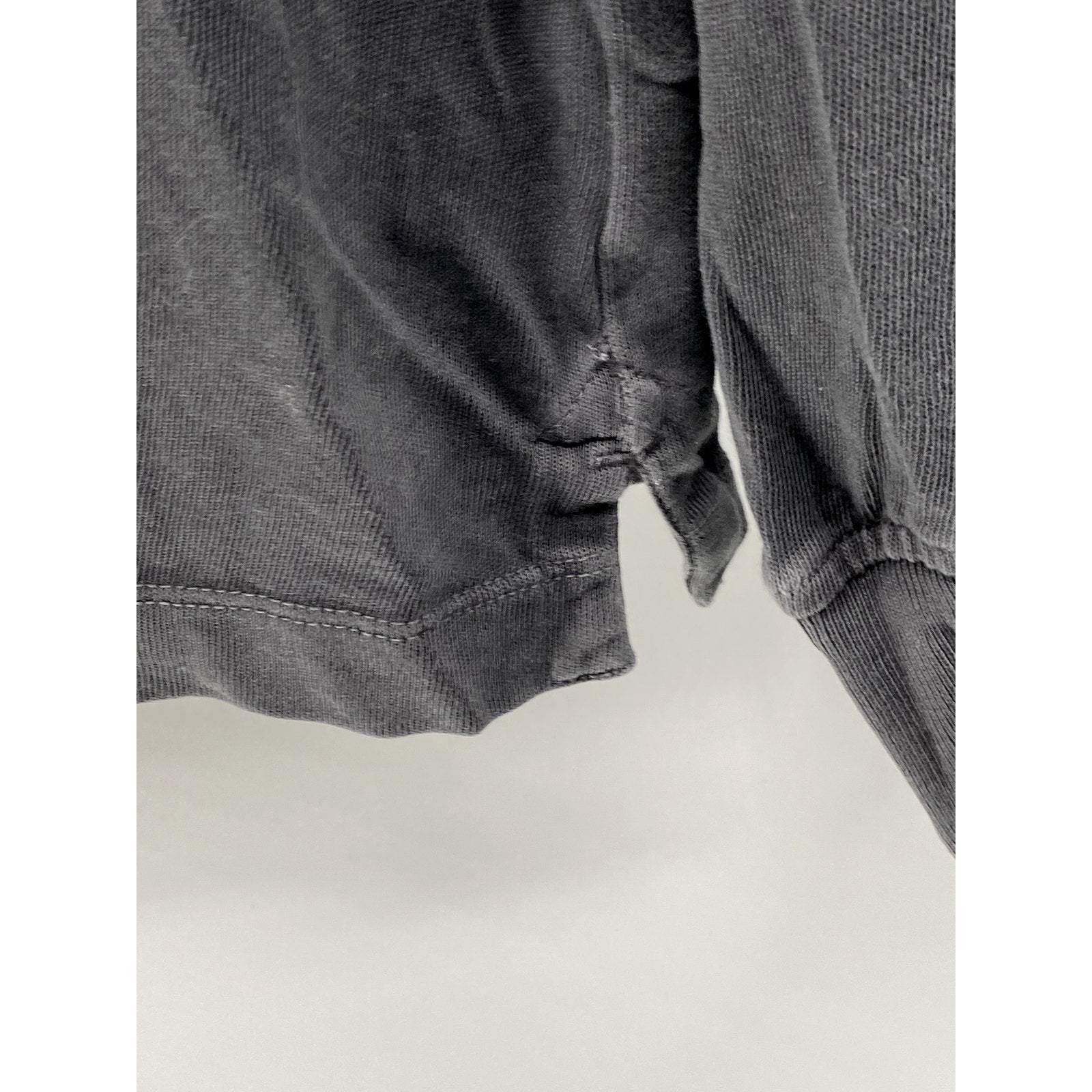 MADEWELL Women's Charcoal Gray Crewneck Relaxed Fit Raglan Tee SZ XS