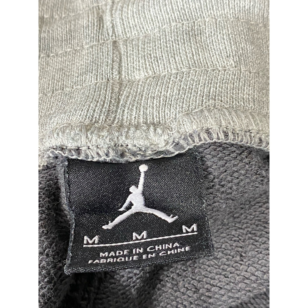 AIR JORDAN Men's Dark Gray/Light Gray Pull-On Sweat Shorts SZ M