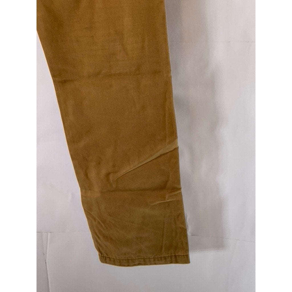 DR. DENIM JEANSMAKER Men's Tan Button-Fly Straight-Leg Four-Pocket Jeans SZ30X32