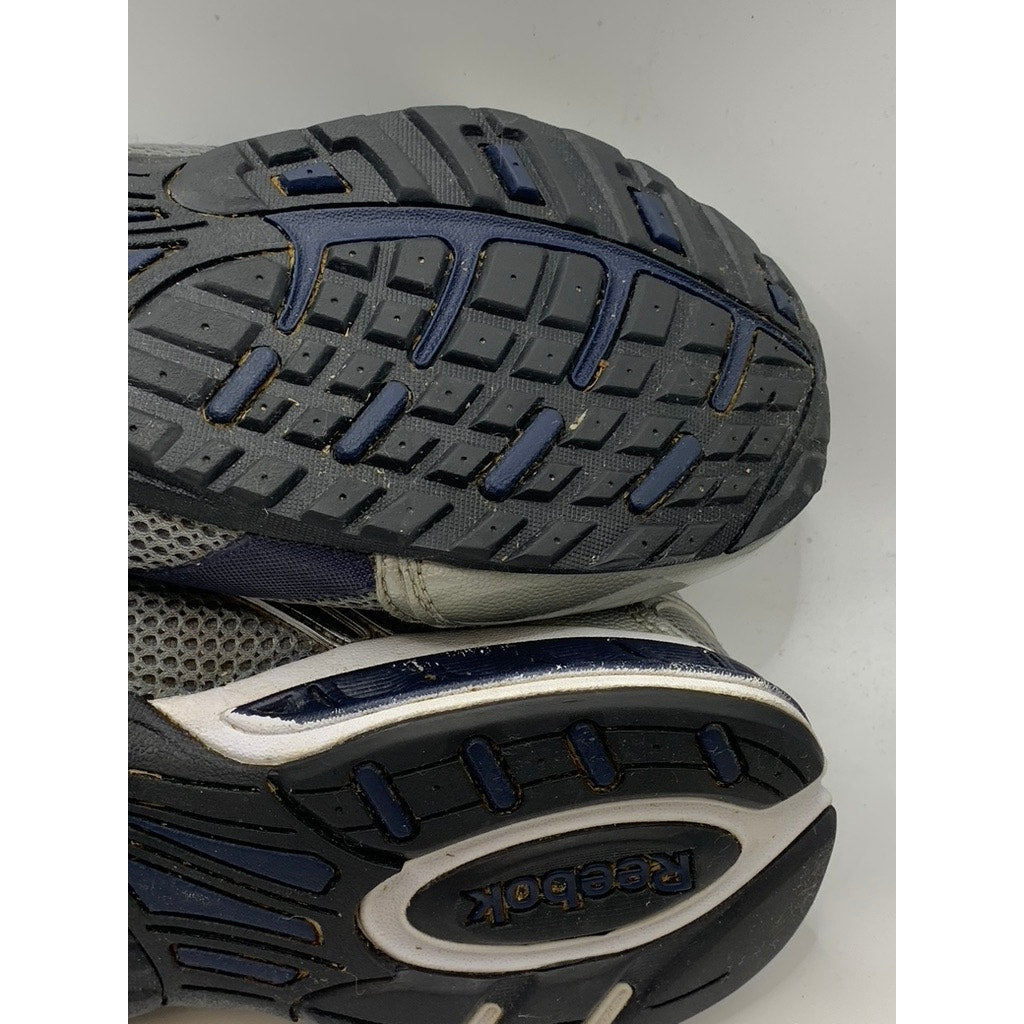 REEBOK Men's Gray-Silver Mesh DMX Sneakers SZ 9.5