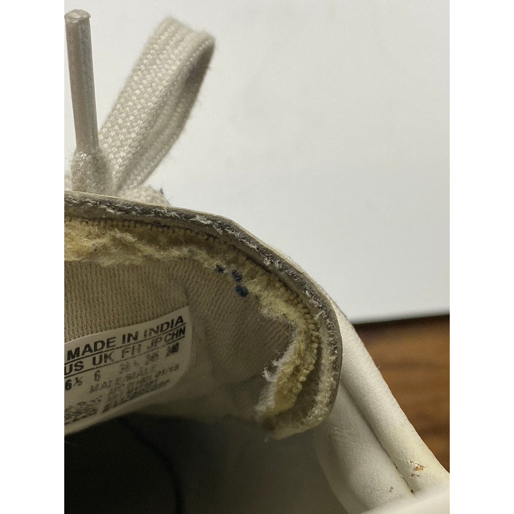 ADIDAS Women's Beige Suede Stan Smith Lace-Up Regular-Fit Casual Sneakers SZ 6.5