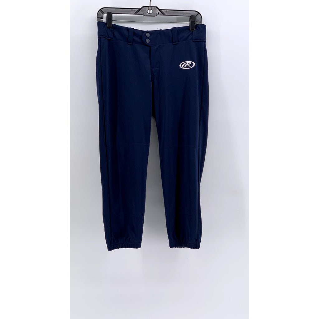 RAWLINGS Women's Navy Solid Pro-Dry Softball Pants SZ M